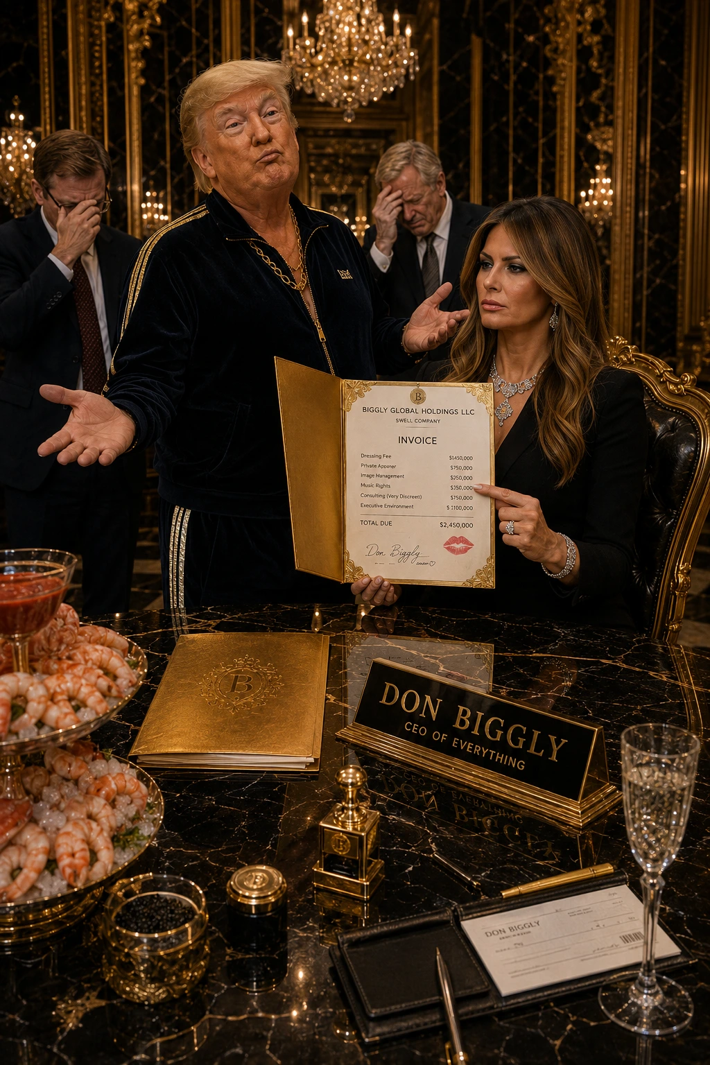 Don Biggly artwork: Certificate of Importance