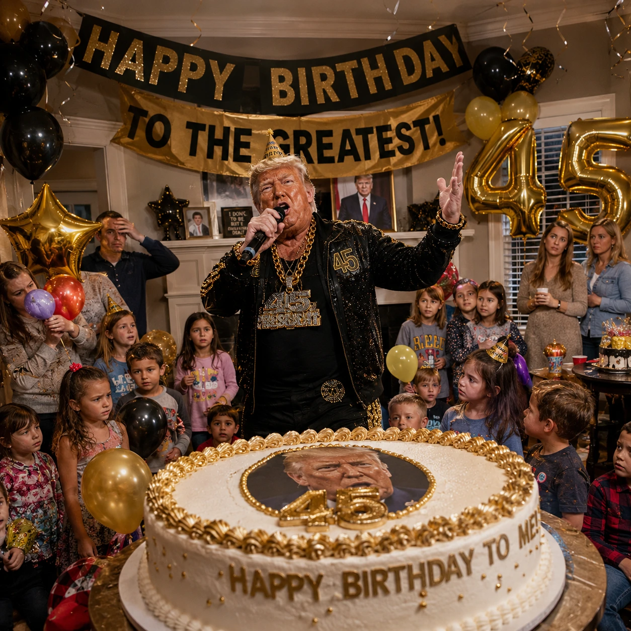 Don Biggly artwork: Birthday of the Greatest