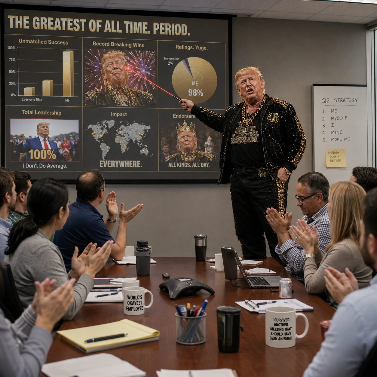 Don Biggly artwork: The Greatest Presentation