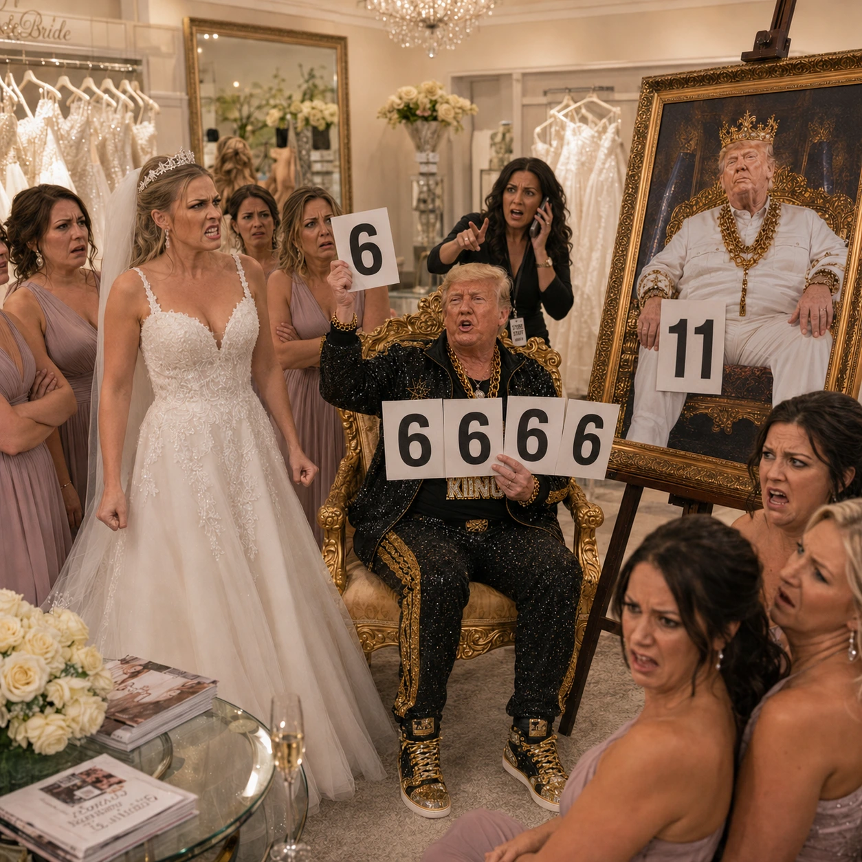Don Biggly artwork: The Bridal Scorecard