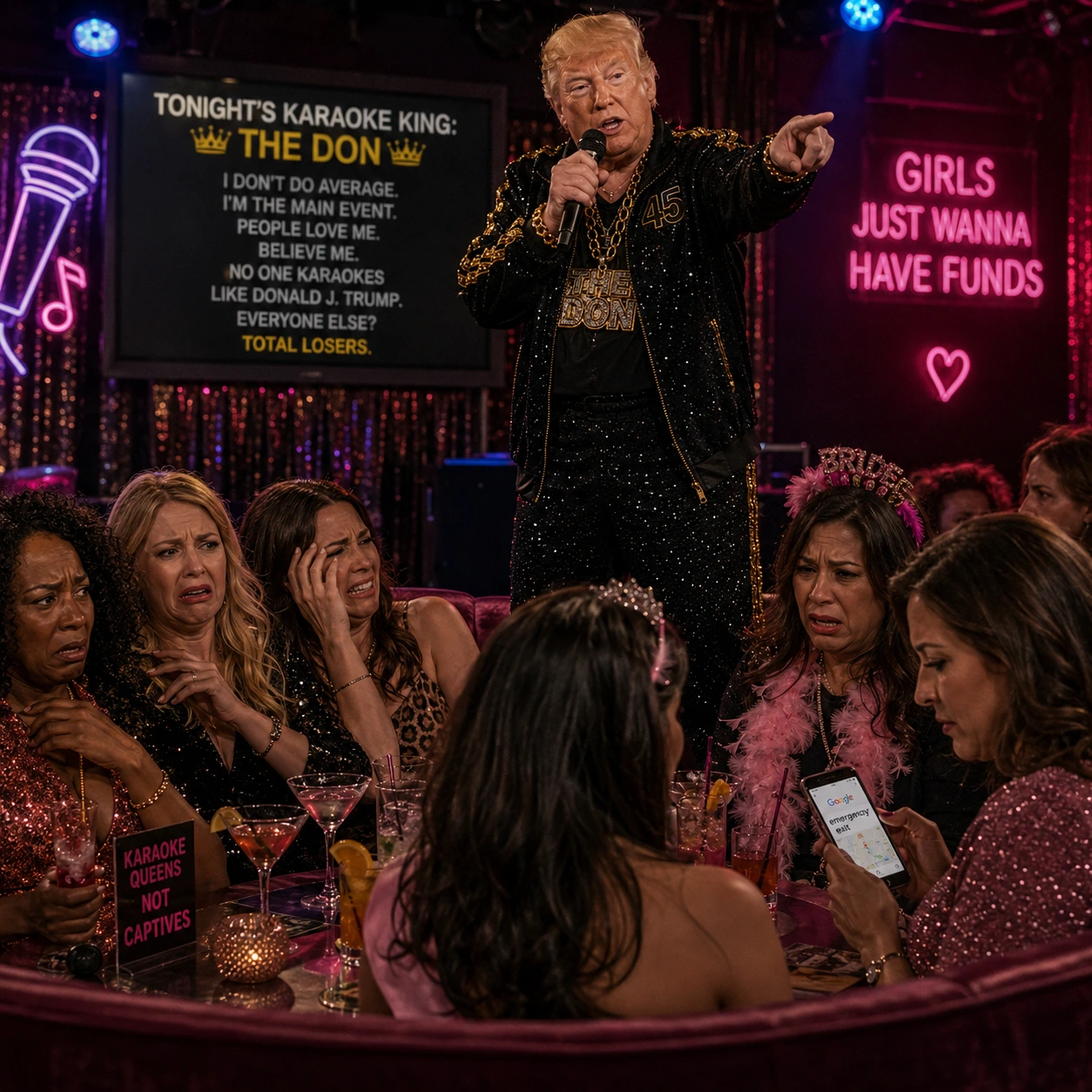 Don Biggly artwork: Karaoke Night