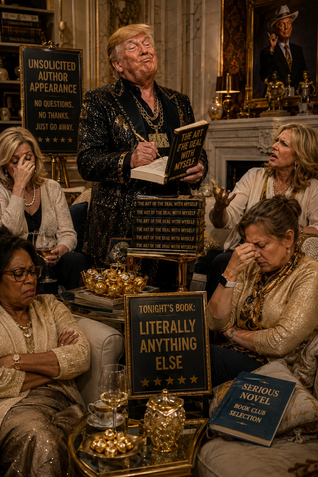 Don Biggly artwork: Literary Achievement