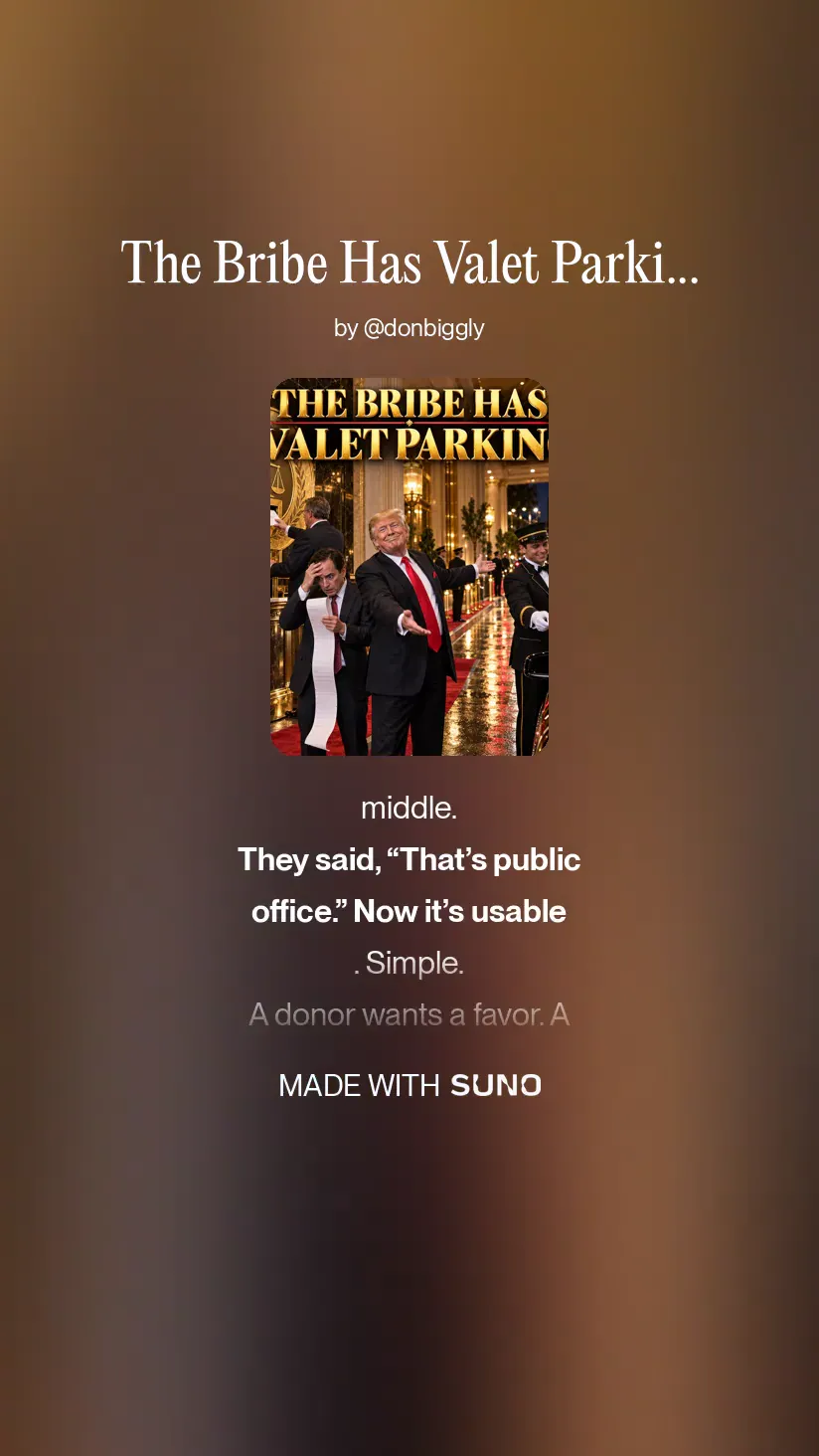 Artwork for The Bribe Has Valet Parking