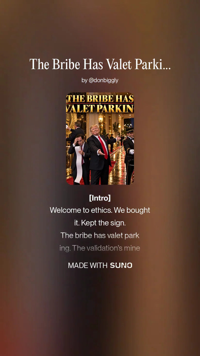 The Bribe Has Valet Parking (Live in Dallas)