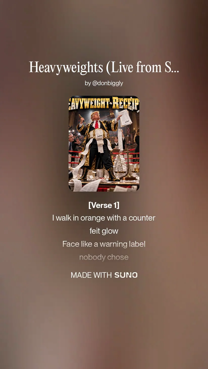 Heavyweights (Live from Shrimp Buffet)