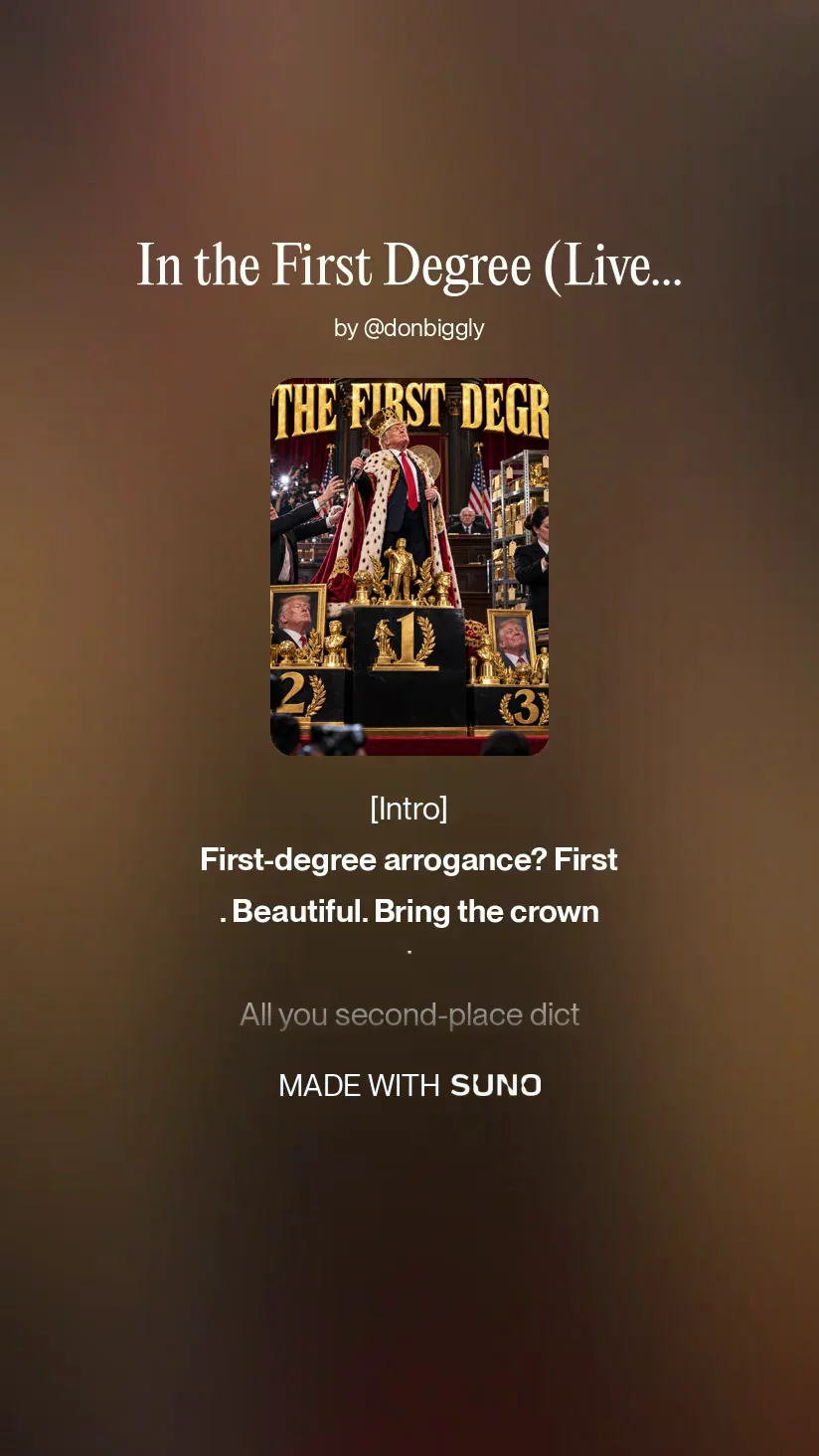 In the First Degree (Live from Court)