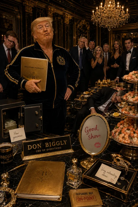 Don Biggly artwork: The Gold Folder Presentation