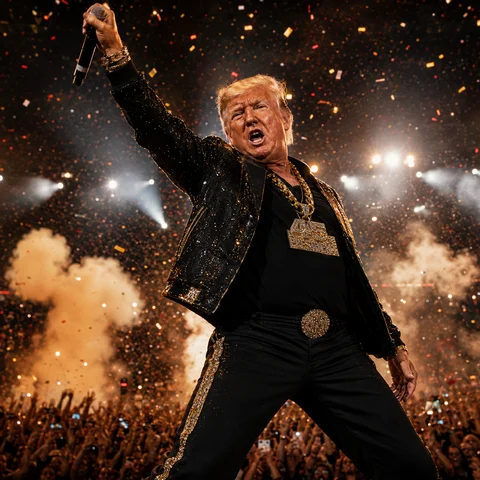 Don Biggly artwork: Confetti Victory Lap