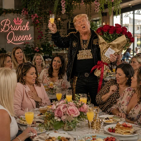 Don Biggly artwork: Brunch Queen