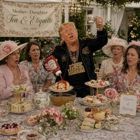 Don Biggly artwork: Mother Daughter Tea