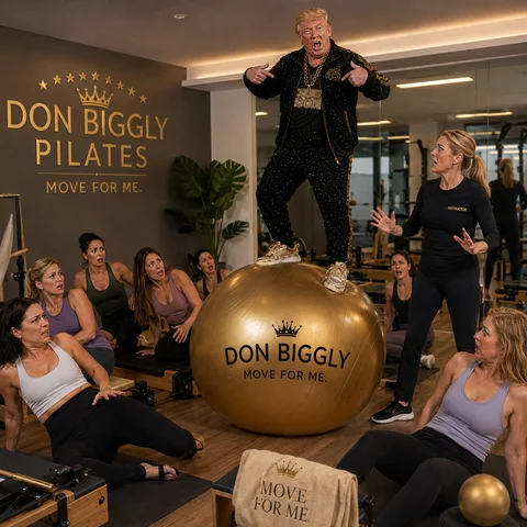 Don Biggly artwork: Don Biggly Pilates