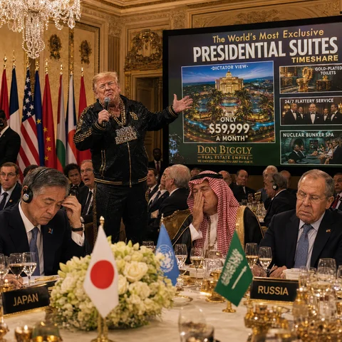 Don Biggly artwork: Presidential Suites for Everyone