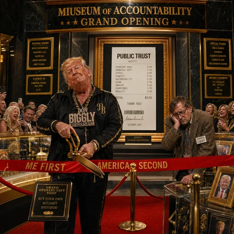 Don Biggly artwork: Museum of Accountability