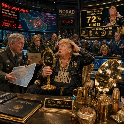 Don Biggly artwork: The Ratings Situation Room