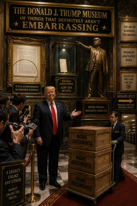 Don Biggly artwork: The Museum of Embarrassing