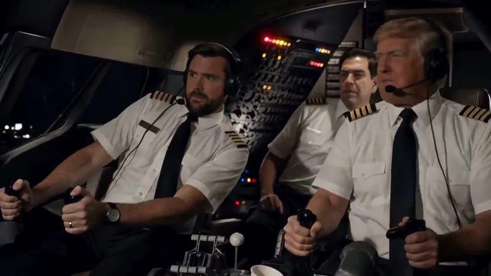 Hair Force One: Don Lands the Plane